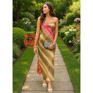 ZARA Cowl Neck Long Dress NWT